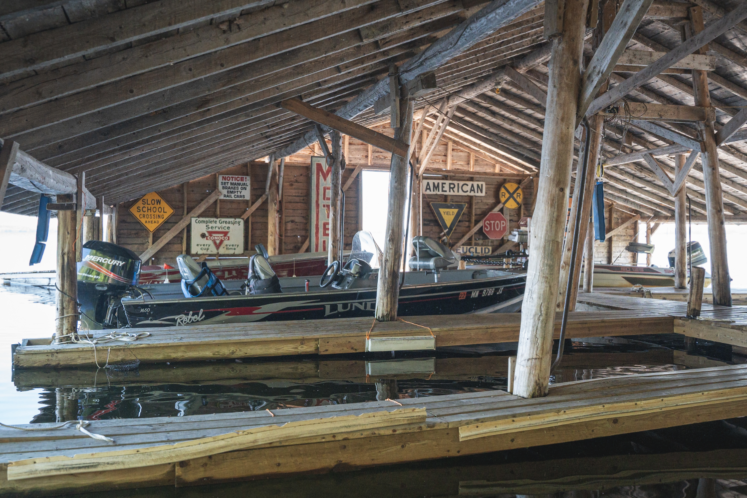 Boat House Rental Grey Wolf